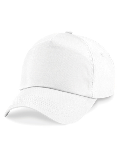 Czapka 5-panelowa Bawełniana Twill CB10B - White