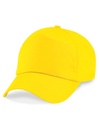 Czapka 5-panelowa Bawełniana Twill CB10B - Yellow