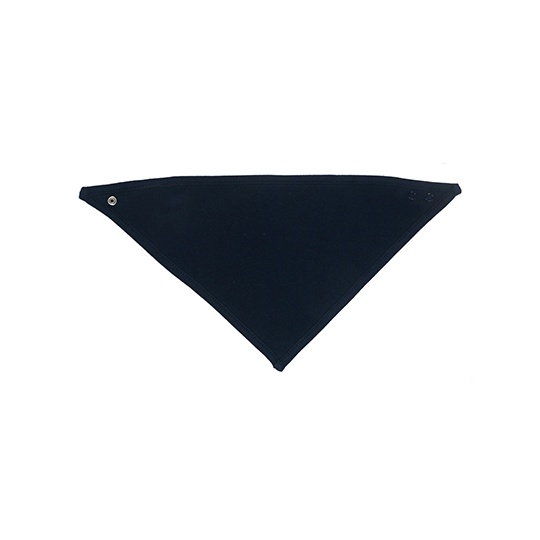 Śliniak Bandana Organiczna Bawełna BZ23 - White & Nautical Navy