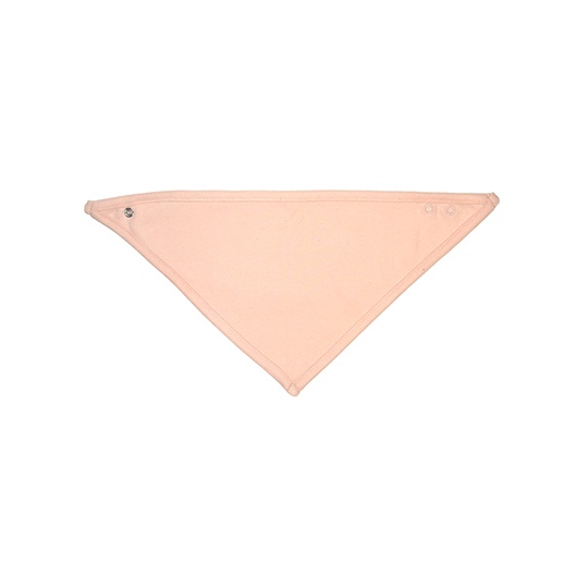 Sliniak Bandana Organiczna Bawelna BZ23 - White & Powder Pink