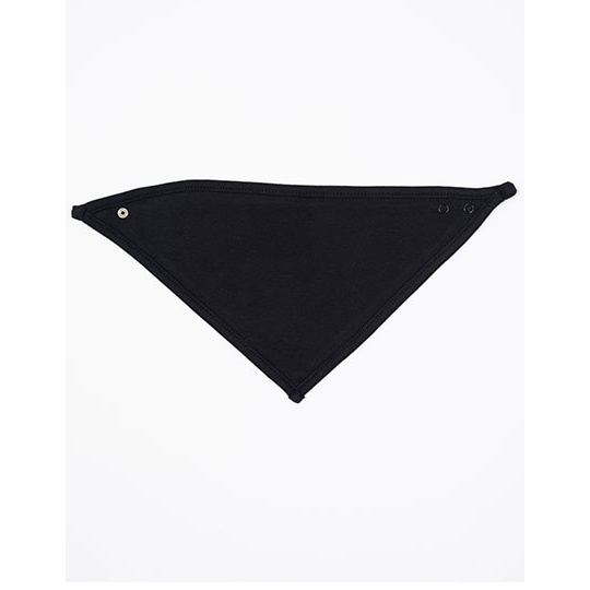 Sliniak Bandana Organiczna Bawelna BZ23 - White & Black