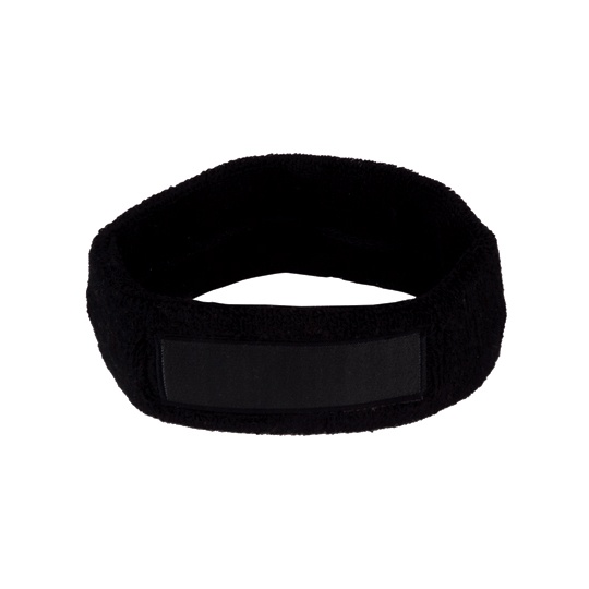 Opaska na glowe Sportowa Bawelniana Elastyczna C1522 - Black