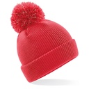Dziecieca czapka z pomponem CB406B - Bright Red