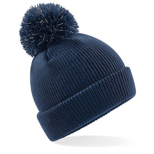 Dziecieca czapka z pomponem CB406B - French Navy
