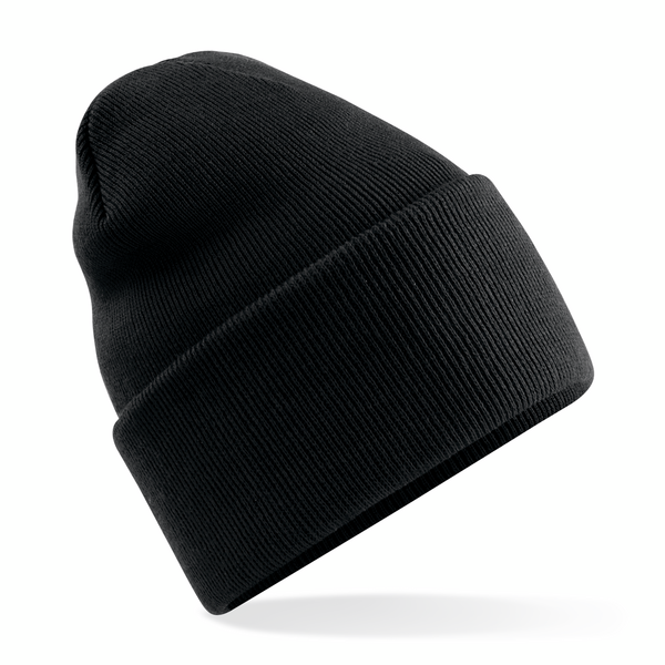 Czapka beanie z szerokim mankietem CB40R - Black