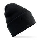 Czapka beanie z szerokim mankietem CB40R - Black