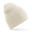 Czapka beanie z szerokim mankietem CB40R - Almond