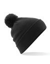 Czapka z Pomponem Akryl Soft-Touch CB426 - Black