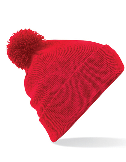 Czapka z Pomponem Akryl Soft-Touch CB426 - Classic Red