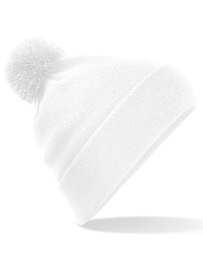Czapka z Pomponem Akryl Soft-Touch CB426 - White