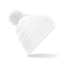 Czapka z Pomponem Akryl Soft-Touch CB426 - White
