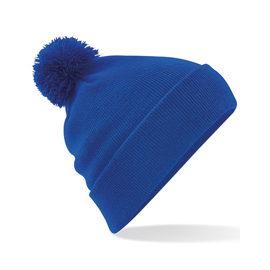Czapka z Pomponem Akryl Soft-Touch CB426 - Bright Royal