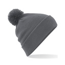 Czapka z Pomponem Akryl Soft-Touch CB426 - Graphite Grey