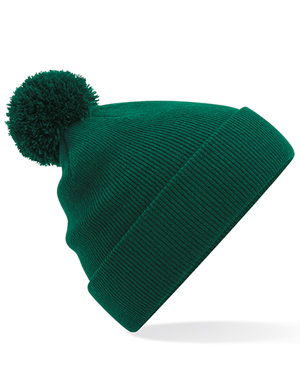 Czapka z Pomponem Akryl Soft-Touch CB426 - Bottle Green