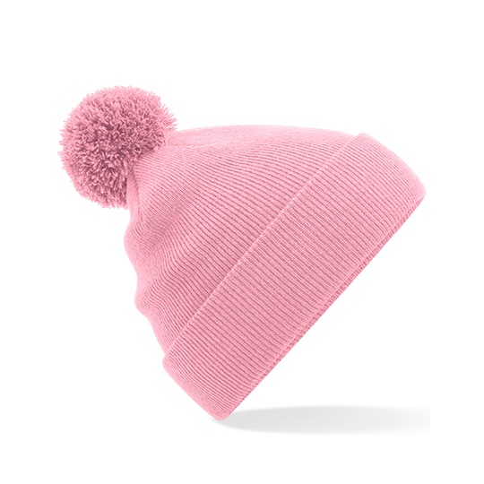Czapka z Pomponem Akryl Soft-Touch CB426 - Dusky Pink