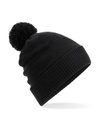 Czapka zimowa z pomponem CB439 - Black