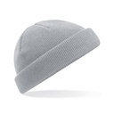 Czapka Beanie z Wywinięciem CB43R - Light Grey