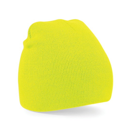 Czapka dwuwarstwowa pull-on CB44 - Fluorescent Yellow