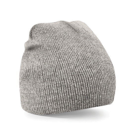 Czapka dwuwarstwowa pull-on CB44 - Heather Grey