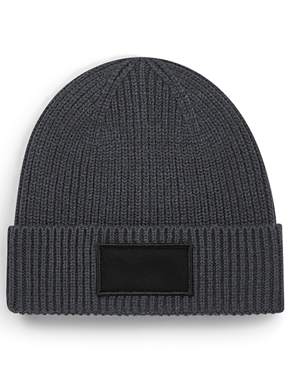 Czapka Beanie Recykling CB442R - Graphite Grey & Black