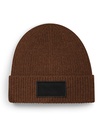 Czapka Beanie Recykling CB442R - Walnut & Black