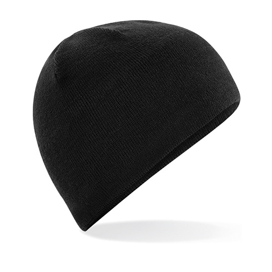 Czapka Termiczna Welniana Akrylowa Oddychajaca CB444 - Black