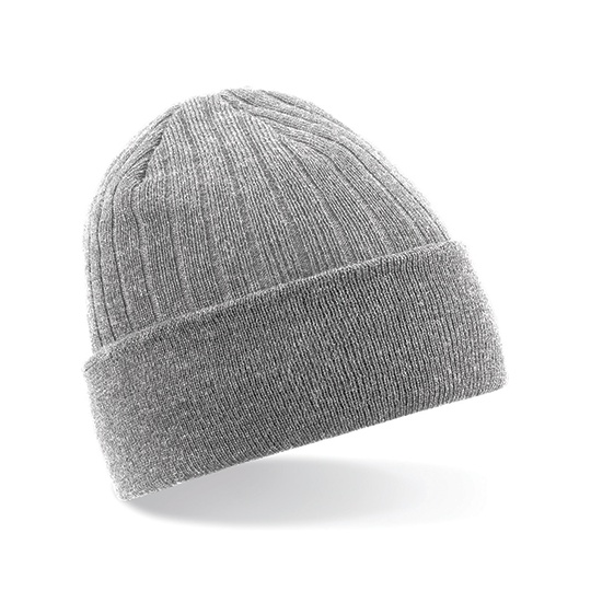 Czapka Dwuwarstwowa Akrylowa Thinsulate CB447 - Heather Grey