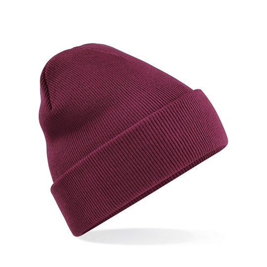 Czapka Dzianinowa Klasyczna CB45 - Burgundy