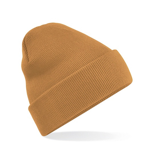 Czapka Dzianinowa Klasyczna CB45 - Caramel