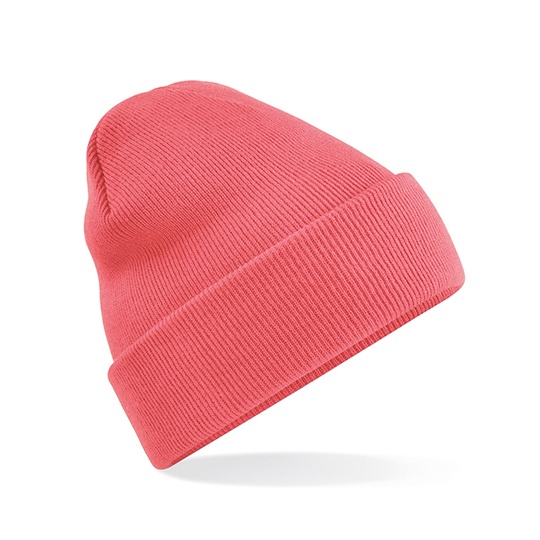 Czapka Dzianinowa Klasyczna CB45 - Coral