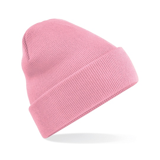 Czapka Dzianinowa Klasyczna CB45 - Dusky Pink