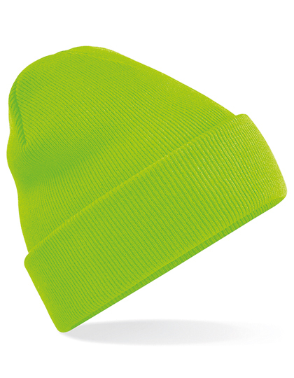 Czapka Dzianinowa Klasyczna CB45 - Fluorescent Green