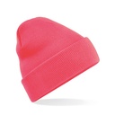 Czapka Dzianinowa Klasyczna CB45 - Fluorescent Pink