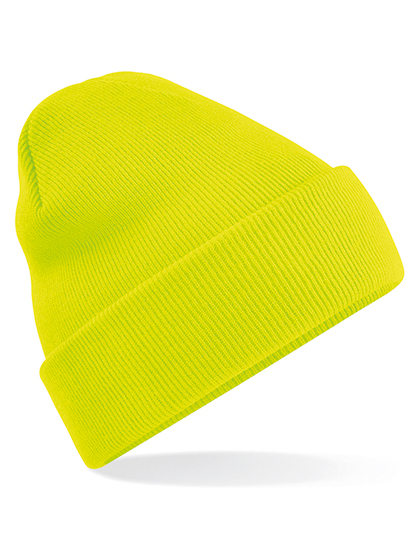 Czapka Dzianinowa Klasyczna CB45 - Fluorescent Yellow