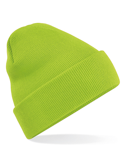 Czapka Dzianinowa Klasyczna CB45 - Lime Green