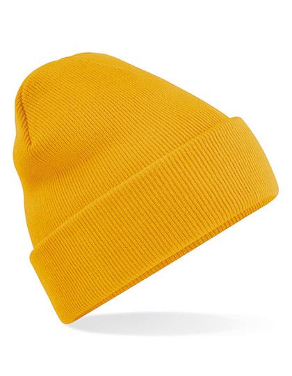 Czapka Dzianinowa Klasyczna CB45 - Mustard