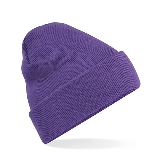 Czapka Dzianinowa Klasyczna CB45 - Purple