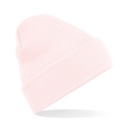 Czapka dzianinowa z wywinięciem CB45 - Pastel Pink