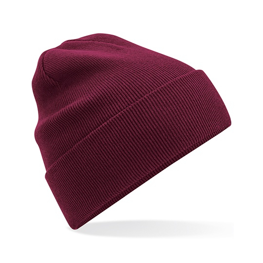 Czapka Bawelniana Organiczna Oddychajaca Dwuwarstwowa CB45N - Burgundy