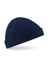 Czapka Beanie Akryl Soft-Touch Prazkowana CB460 - French Navy