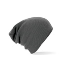 Czapka Dwuwarstwowa Prazkowana Akrylowa CB461 - Smoke Grey