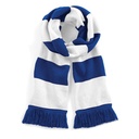 Szalik Dwuwarstwowy Akrylowy CB479 - Bright Royal & White