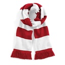 Szalik Dwuwarstwowy Akrylowy CB479 - Classic Red & White