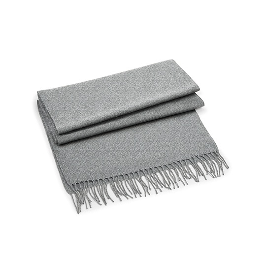 Szalik Unisex Duzy Miekki Z Fredzlami CB500 - Heather Grey