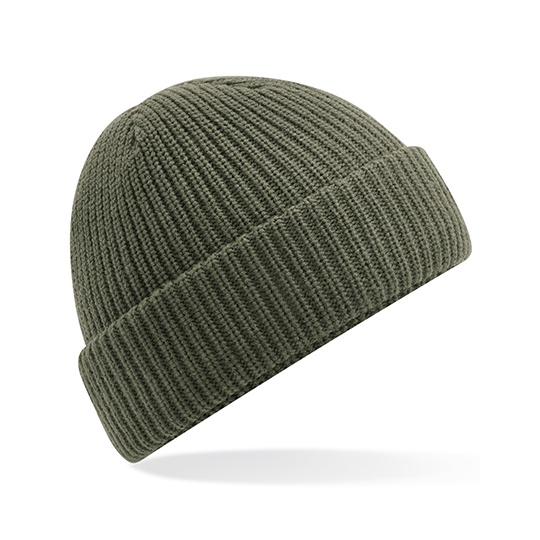 Czapka Prazkowana Akrylowa Wodoodporna CB505 - Olive Green