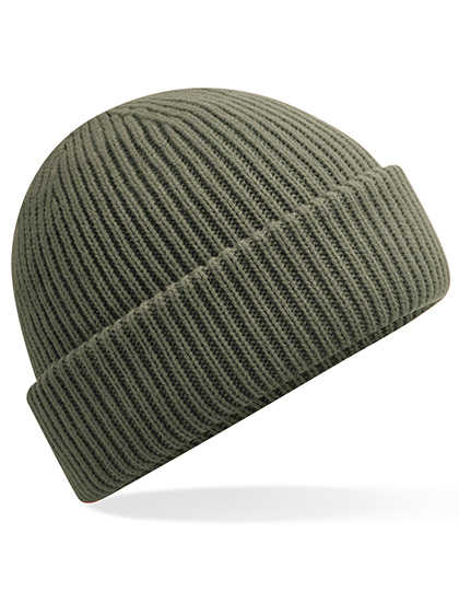 Czapka Prazkowana Recykling CB508R - Olive Green
