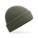 Czapka Prazkowana Recykling CB508R - Olive Green