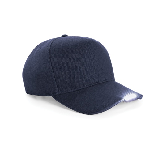 Czapka z daszkiem Bawelniana z LED CB515 - French Navy