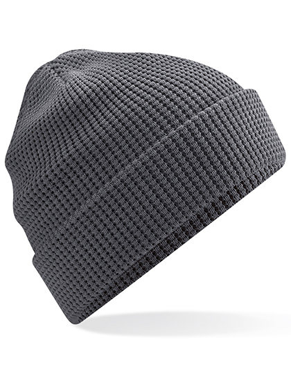 Czapka Waflowa Bawełna Organiczna Oddychająca CB52N - Graphite Grey