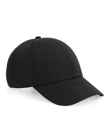 Czapka 6-panelowa Bawelniana Organiczna CB54 - Black